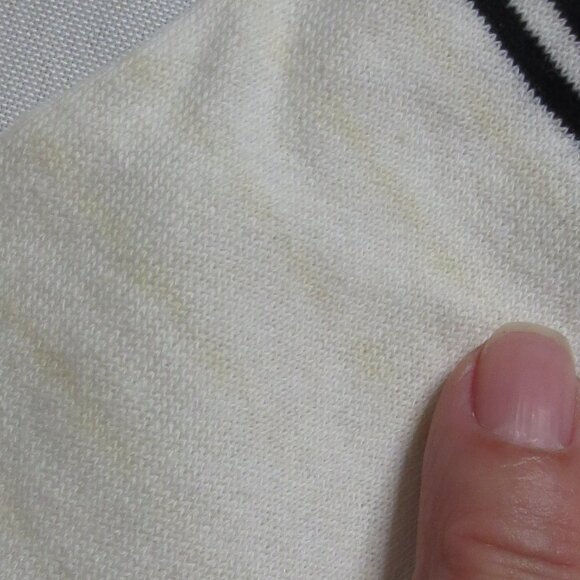 OKC THUNDER sweatshirt CREAM black RARE striped UNK hoodie SIZE L - Picture 4 of 13